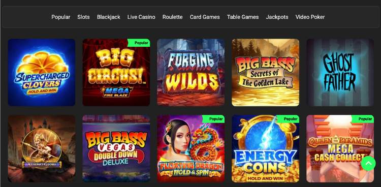 swift casino games