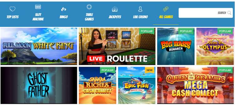 playjango casino games